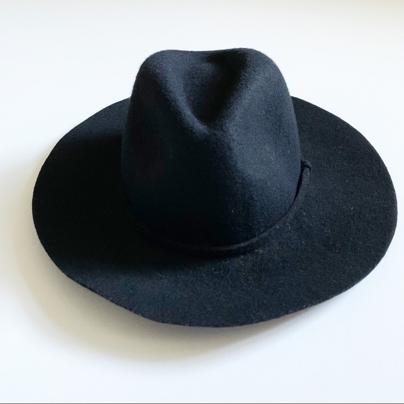J. Crew Black Felt Hat